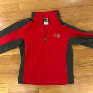 North Face light fleece/mid layer boys size XS (6)